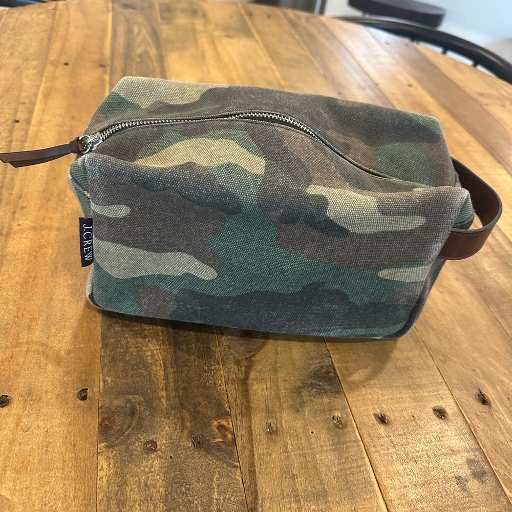 J. Crew Camouflage Dopp Kit Men's